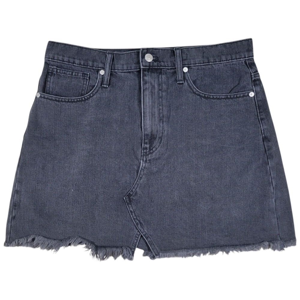 Madewell Dark Gray Mini Skirt